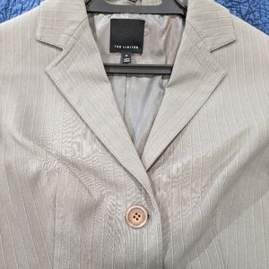The Limited women's gray pinstripe suit